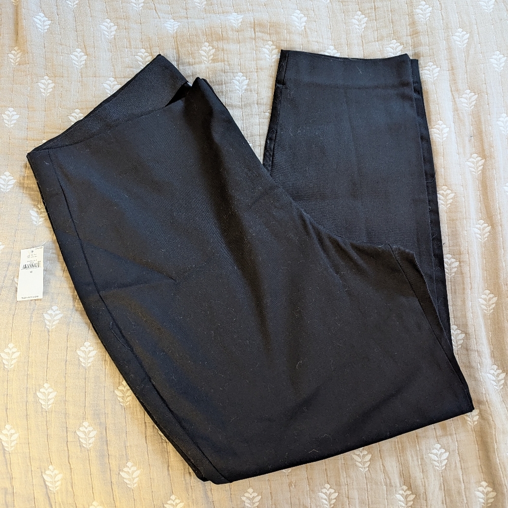 Old navy pixie pants 18 black nwt